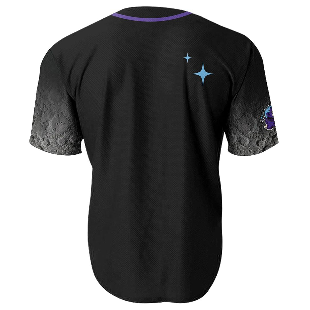 Men's Erie SeaWolves Black Moon Mammoths Alternate Replica Jersey