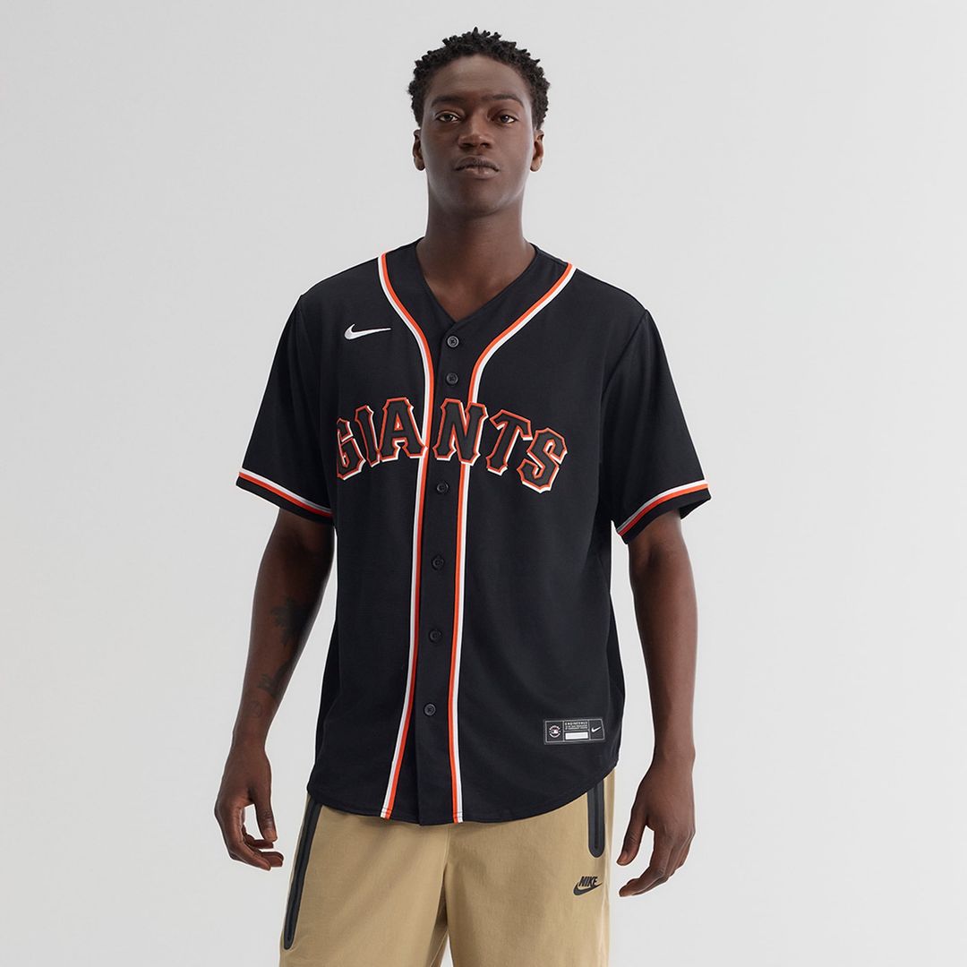Men's San Francisco Giants Jung Hoo Lee Nike Fashion Replica Black Out Jersey