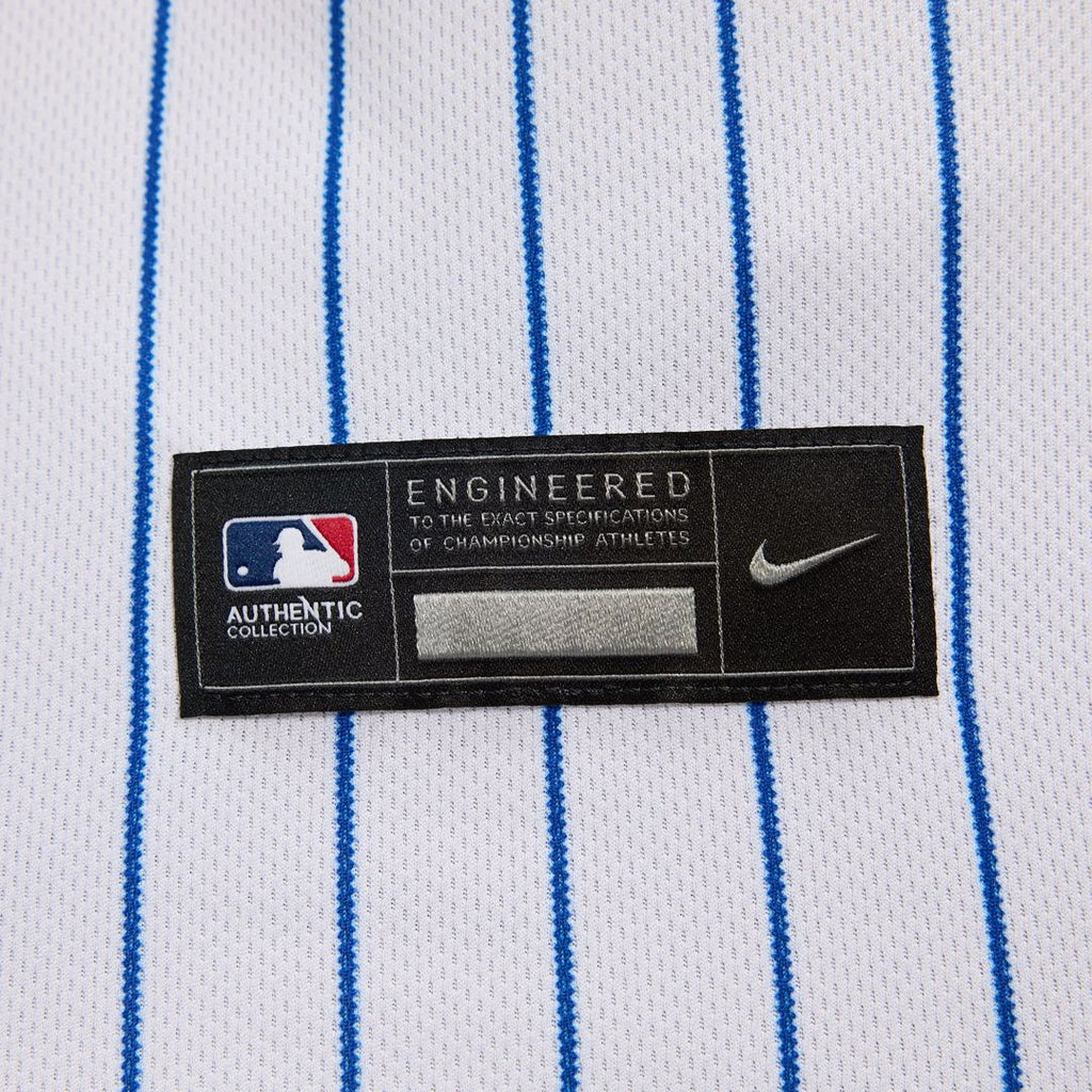 Men's New York Mets Francisco Lindor Nike White Home Authentic Player Jersey