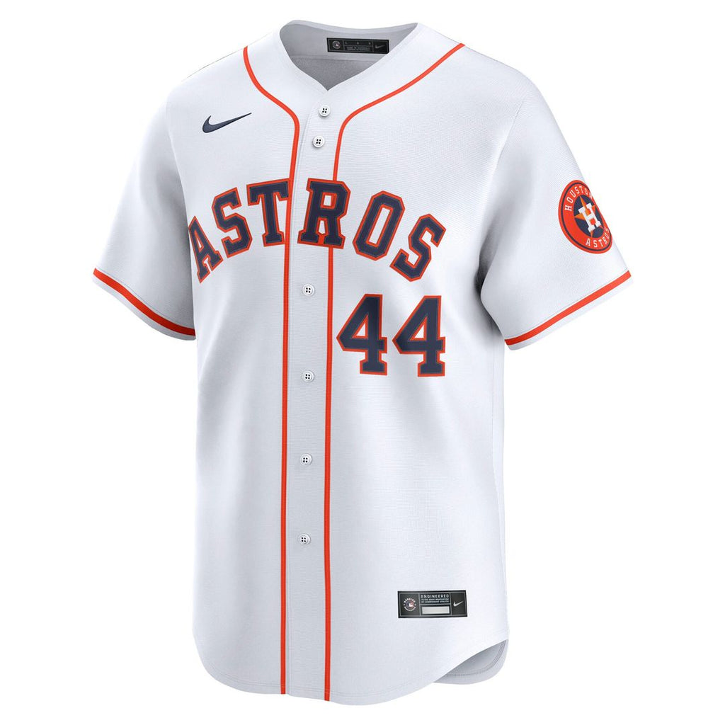 Men's Houston Astros Yordan Alvarez Nike White Home Limited Player Jersey