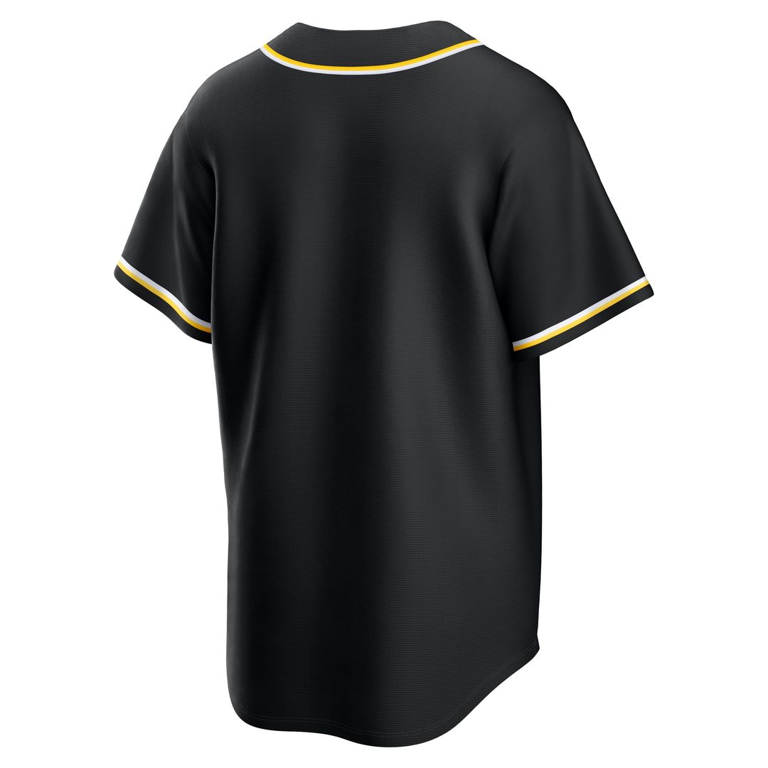 Men's San Diego Padres  Nike Fashion Replica Black Out Jersey