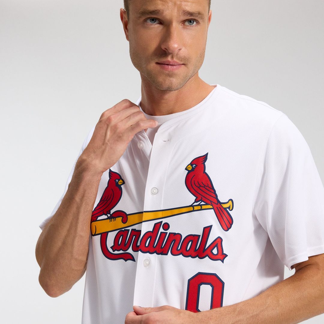 Men's St. Louis Cardinals Masyn Winn Nike White Home Limited Jersey