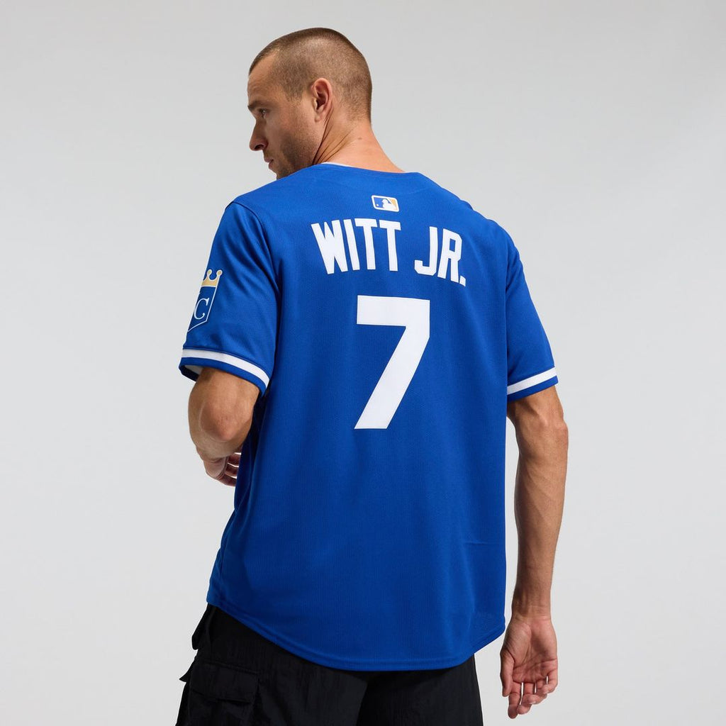 Men's Kansas City Royals Bobby Witt Jr. Nike Royal Alternate 2 Limited Player Jersey