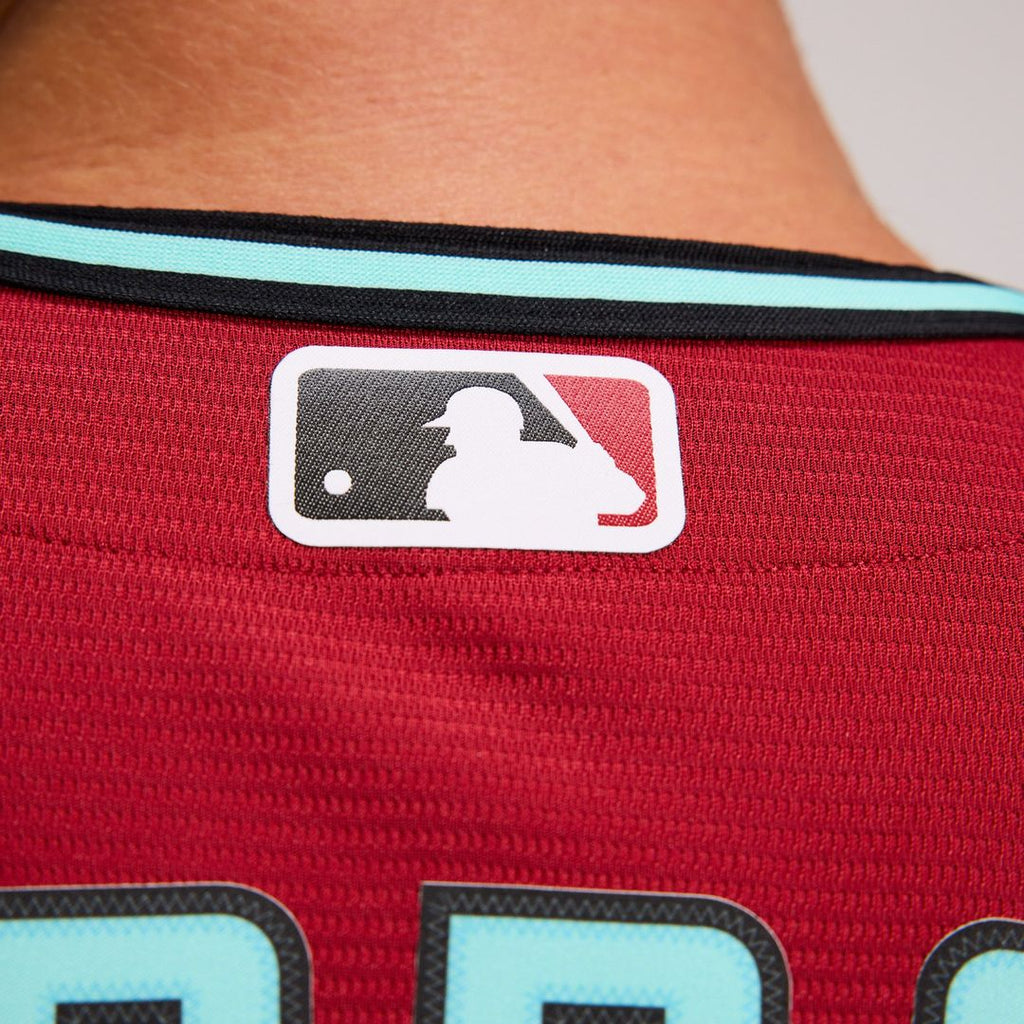 Men's Arizona Diamondbacks Corbin Carroll Nike Crimson Alternate 2 Replica Jersey