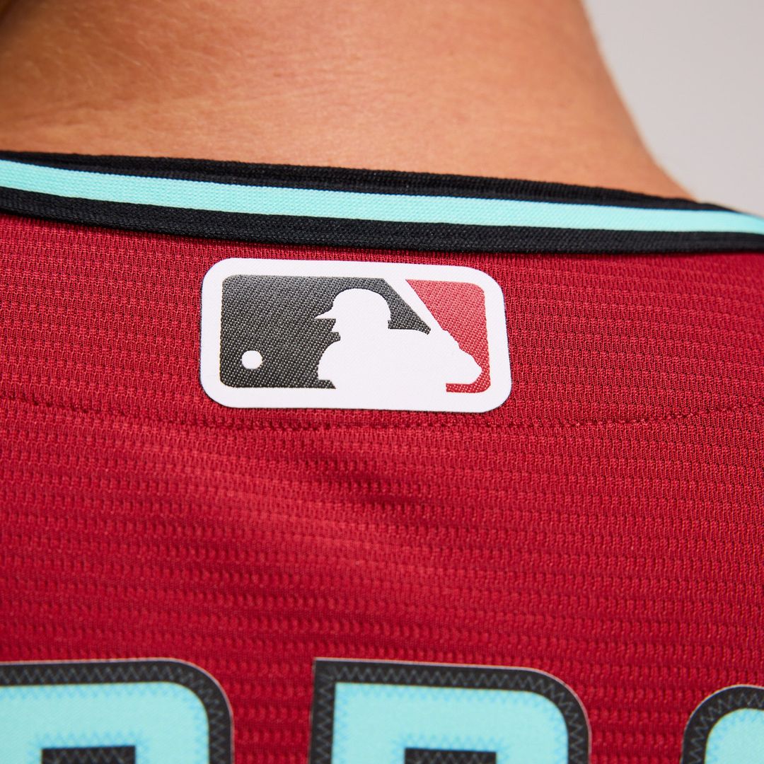 Men's Arizona Diamondbacks Corbin Carroll Nike Crimson Alternate 2 Replica Jersey