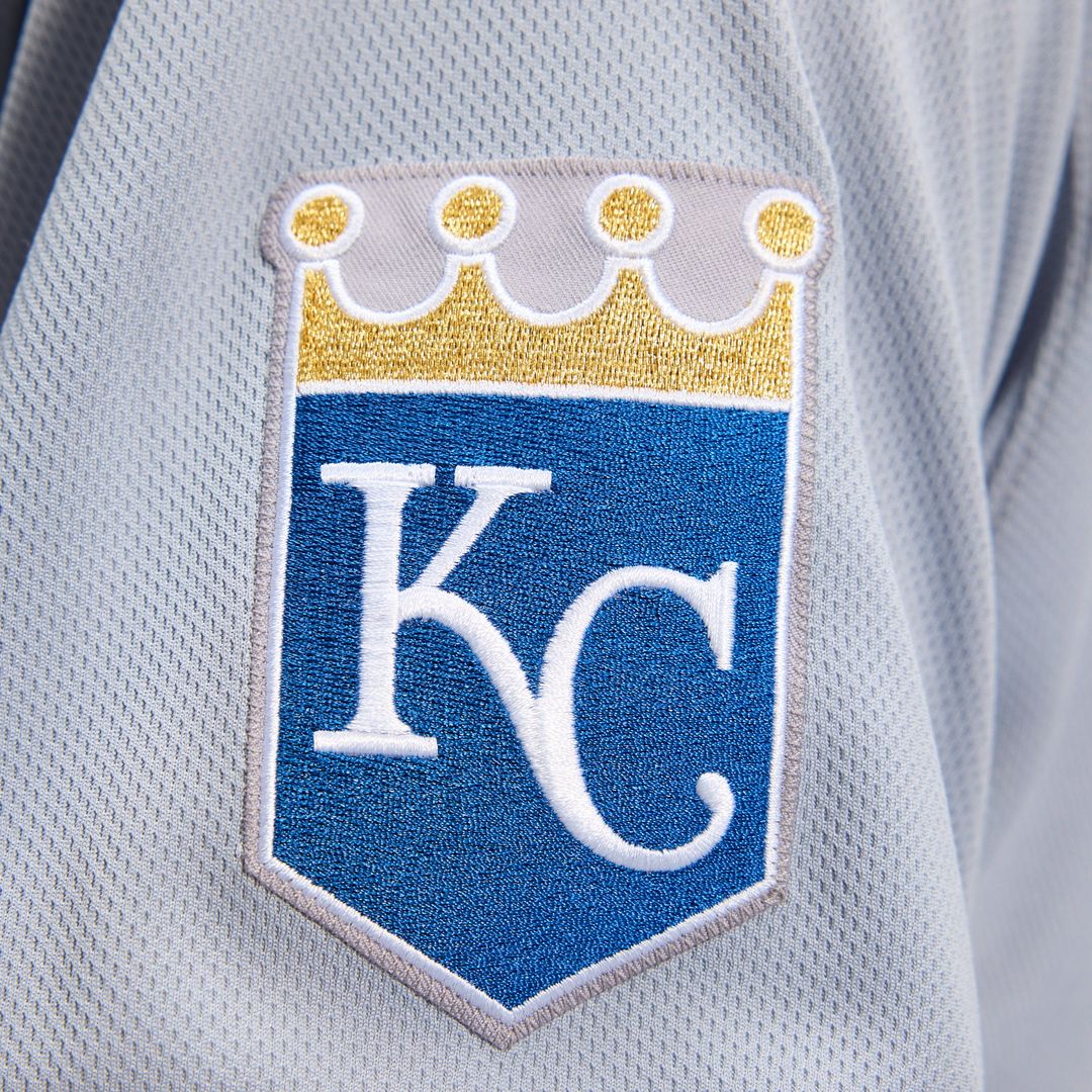 Men's Kansas City Royals Nike Gray 2022 Road Authentic Jersey