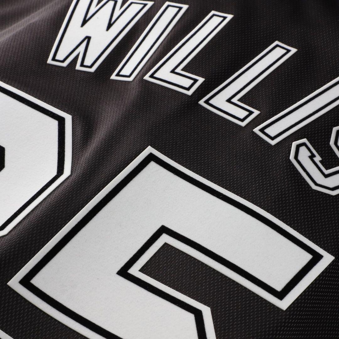Men's Florida Marlins Dontrelle Willis Mitchell & Ness Black Authentic Batting Practice Jersey