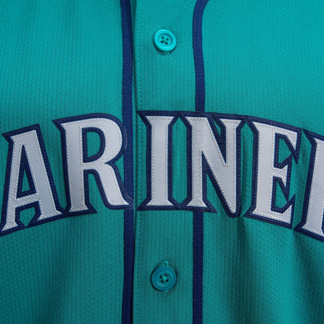 Men's Seattle Mariners Cal Raleigh Nike Teal Alternate Limited Jersey