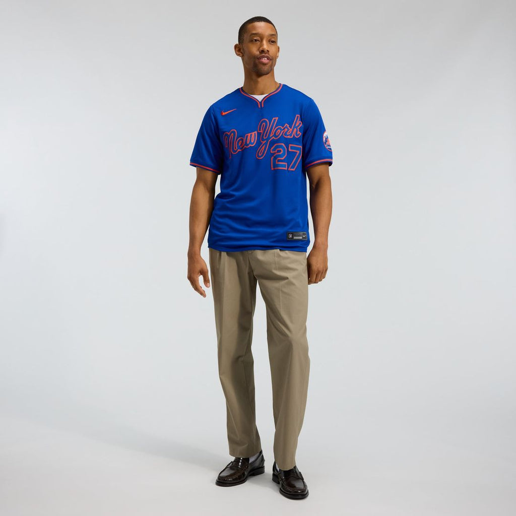Men's New York Mets Mark Vientos Nike Gray All-Star Limited Jersey