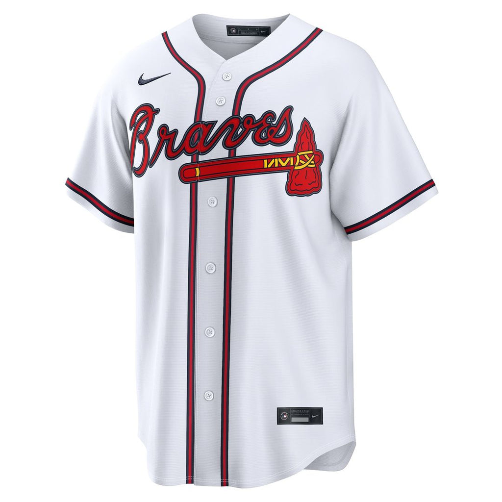 Men's Atlanta Braves Matt Olson Nike White Home Replica Jersey