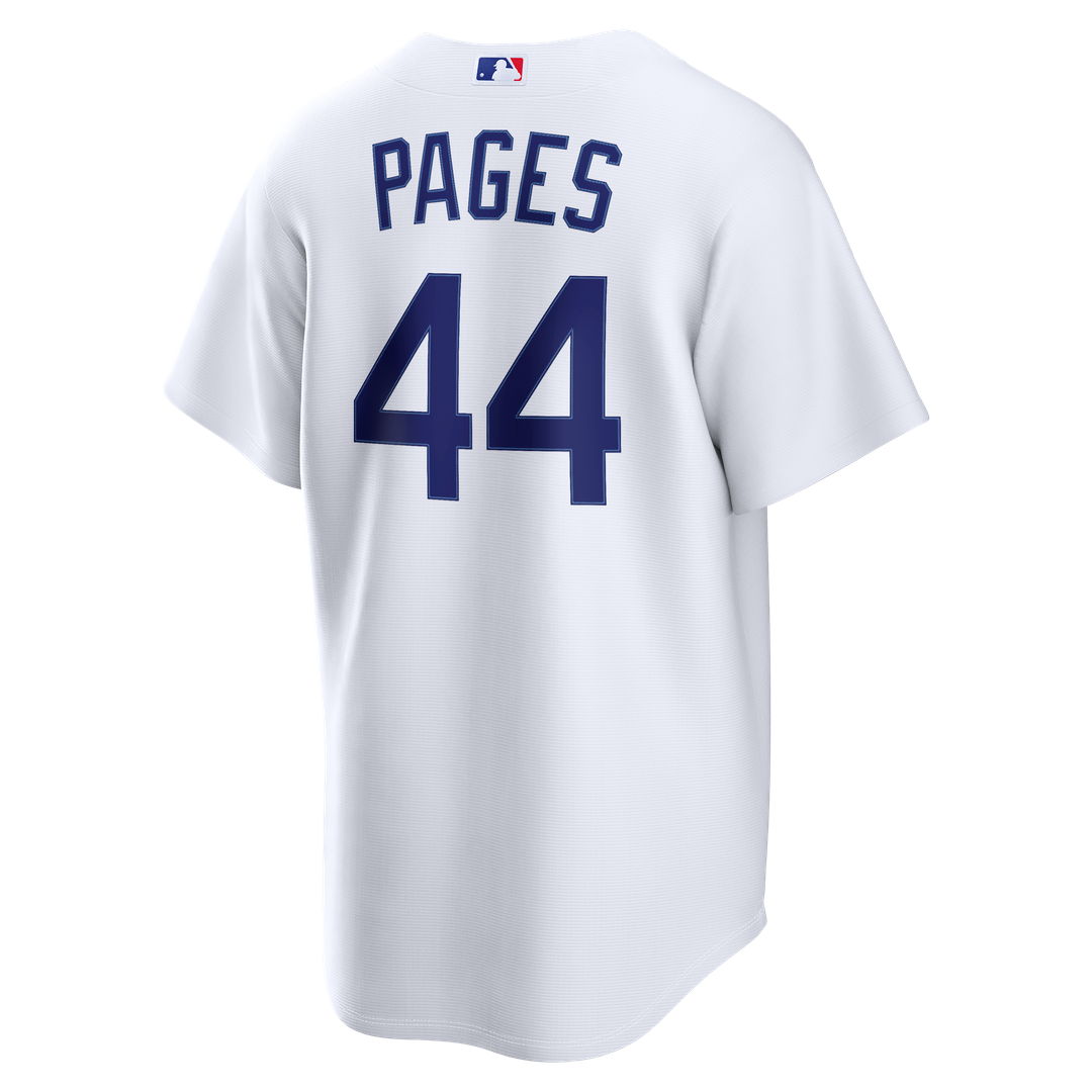 Men's Los Angeles Dodgers Andy Pages Nike White Home Replica Jersey