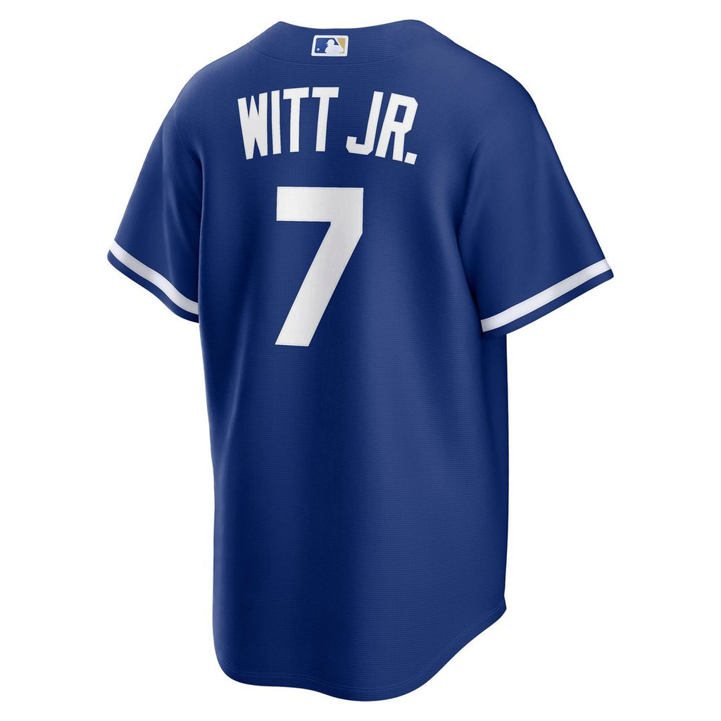 Men's Kansas City Royals Bobby Witt Jr. Nike Light Blue Alternate Replica Jersey
