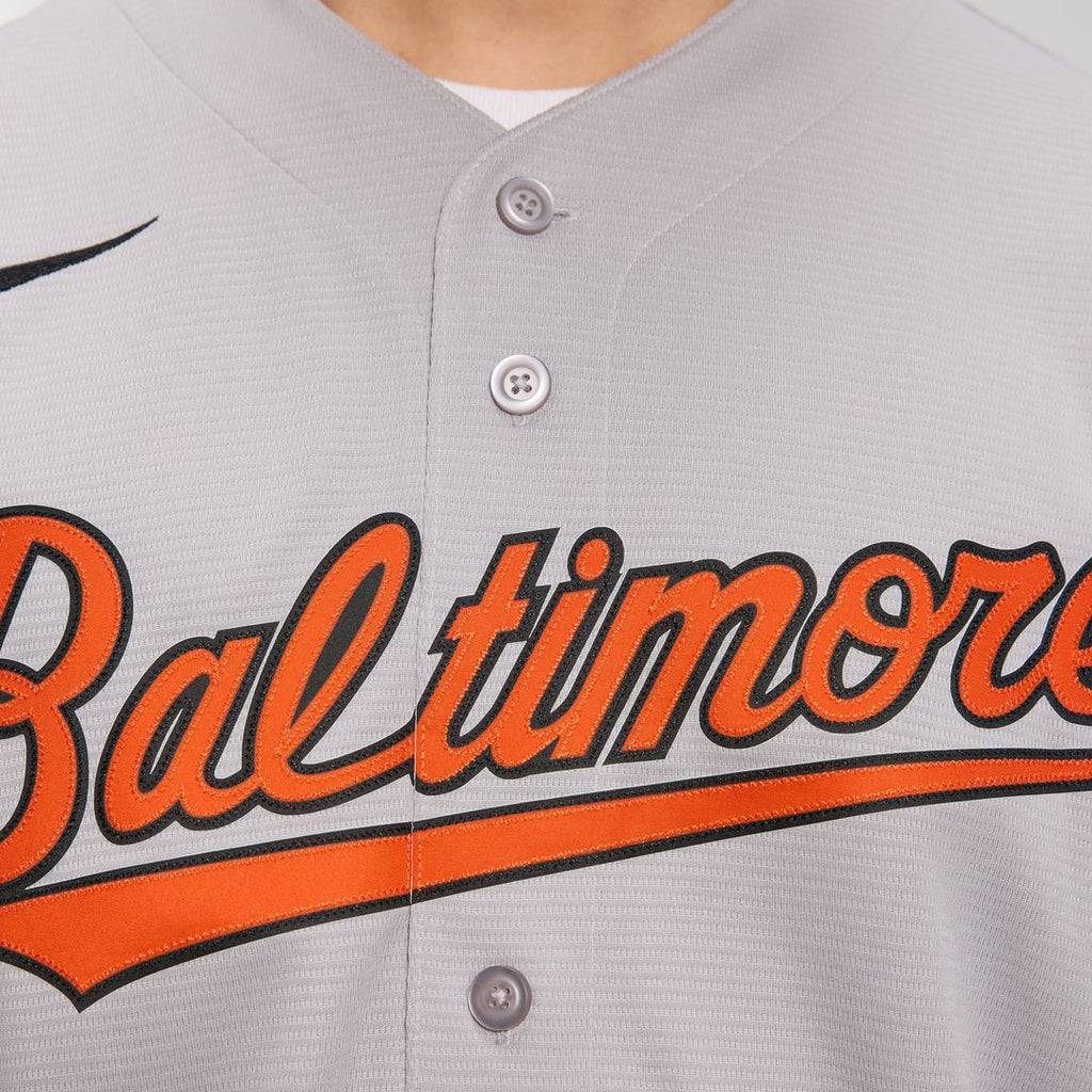 Men's Baltimore Orioles Nike Gray Road Replica Team Jersey