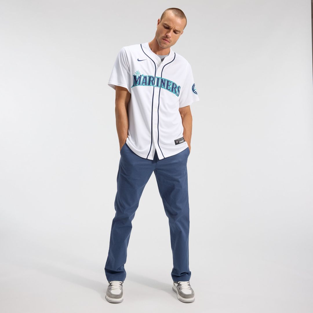 Men's Seattle Mariners Cal Raleigh Nike Teal Alternate Limited Jersey