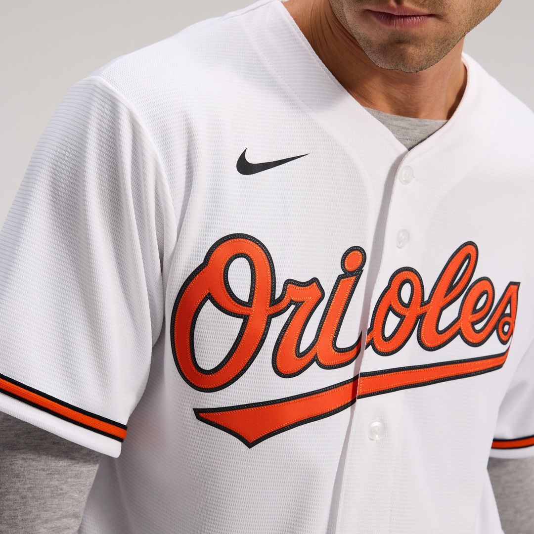 Men's Baltimore Orioles Nike Gray Road Replica Team Jersey