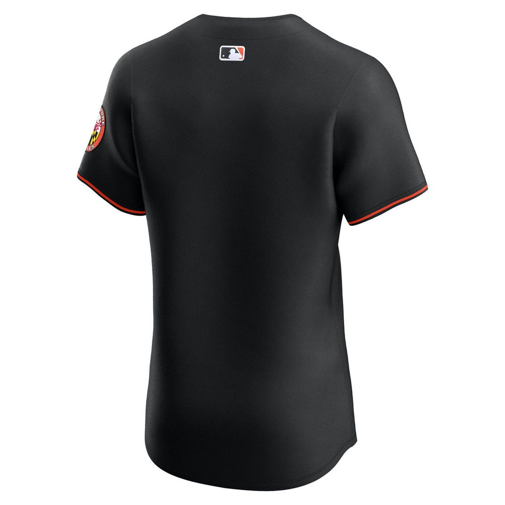Men's Baltimore Orioles Nike Black Alternate  Elite Jersey