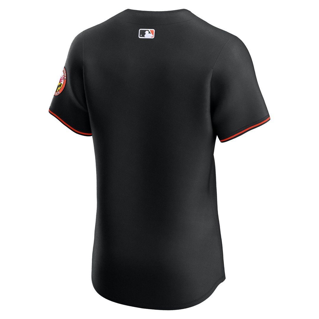 Men's Baltimore Orioles Nike Black Alternate  Elite Jersey