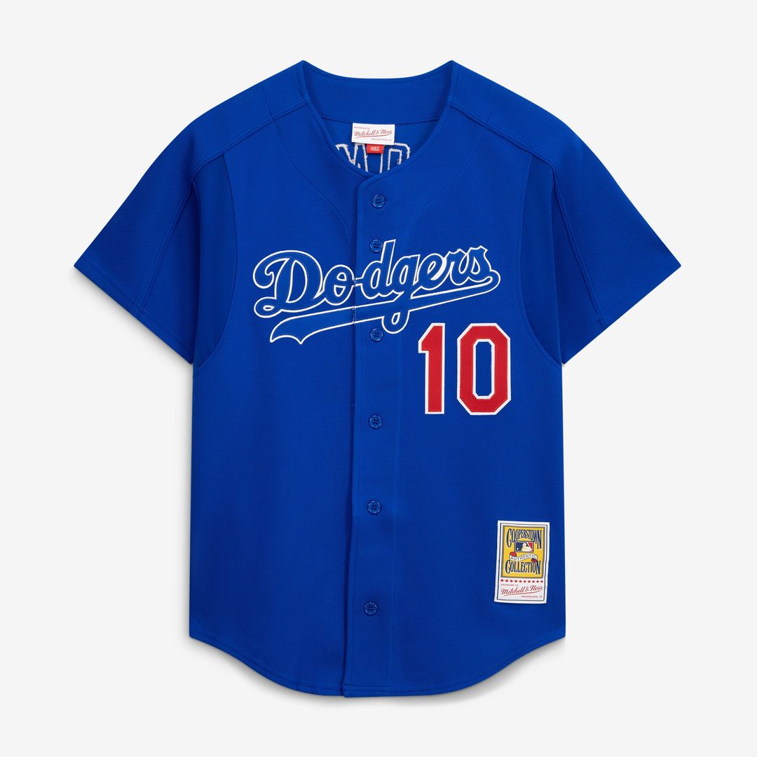 Men's Los Angeles Dodgers Hideo Nomo Mitchell & Ness Royal Cooperstown Collection 2004 Batting Practice Jersey