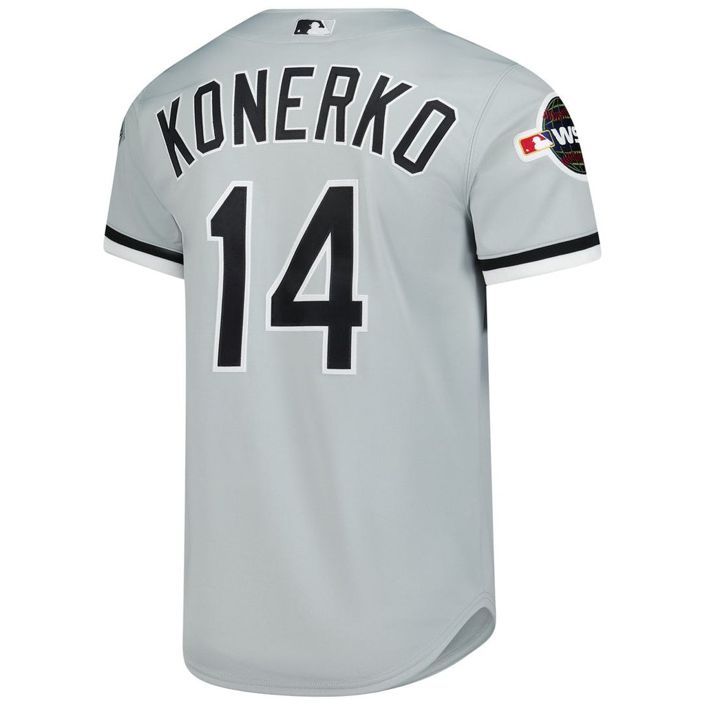 Men's Chicago White Sox Paul Konerko Mitchell & Ness Gray 2005 Cooperstown Collection Authentic Jersey