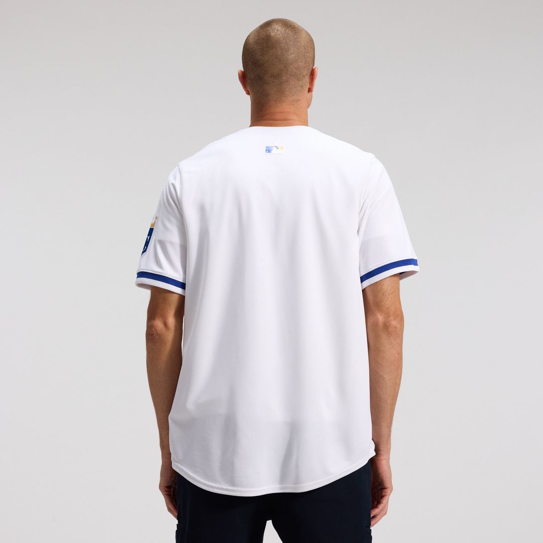 Men's Kansas City Royals Nike White Home Limited Jersey