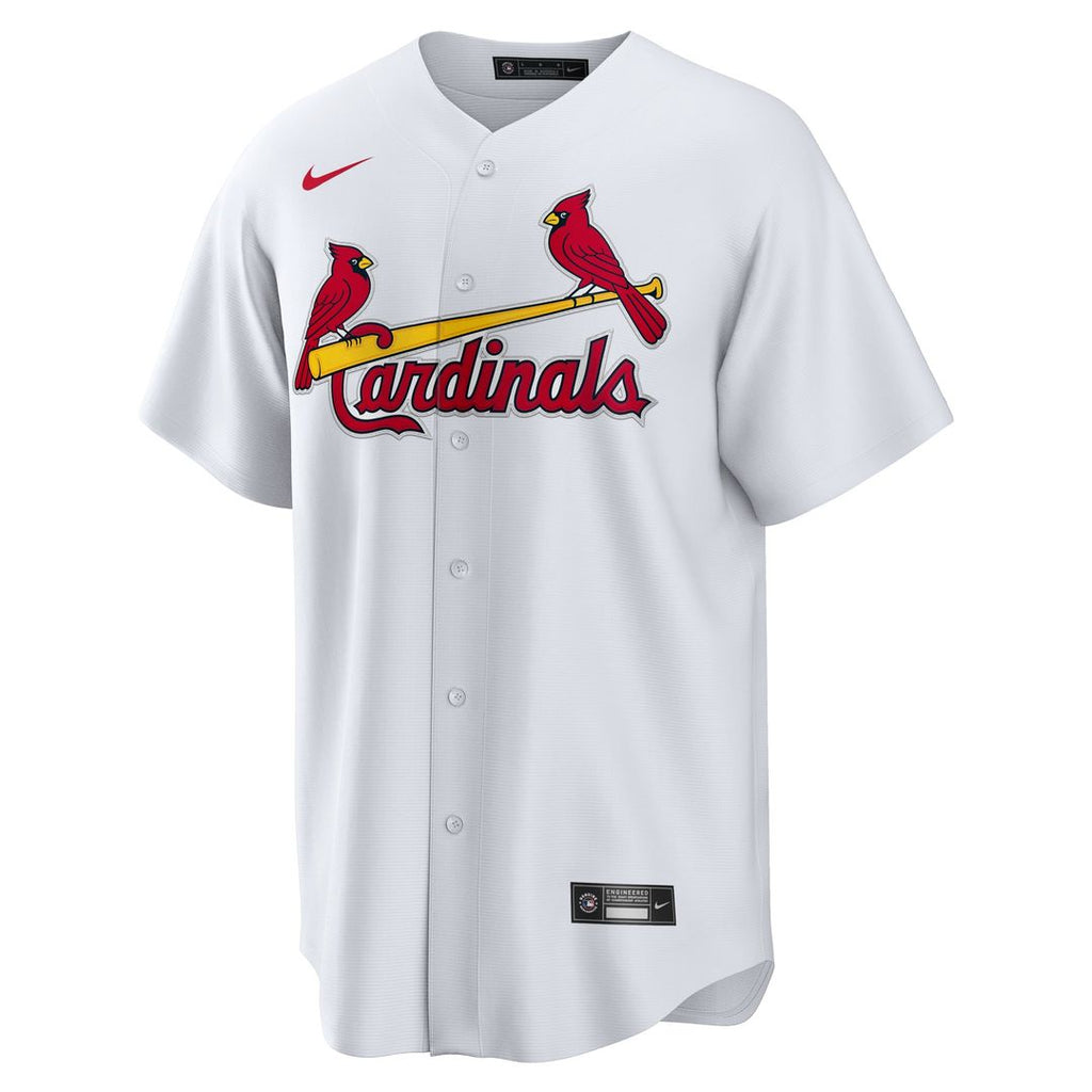 Men's St. Louis Cardinals  Nike White #1 Dad Home Replica Jersey