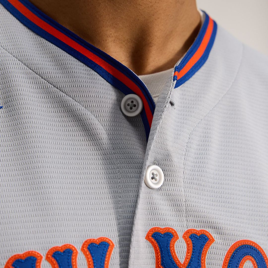 Men's New York Mets Juan Soto Nike Gray Road Replica Jersey