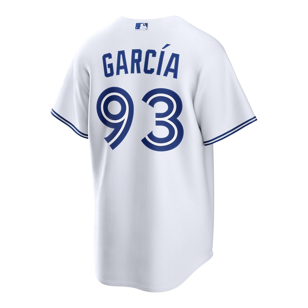 Men's Toronto Blue Jays Yimi García Nike White Home Replica Jersey