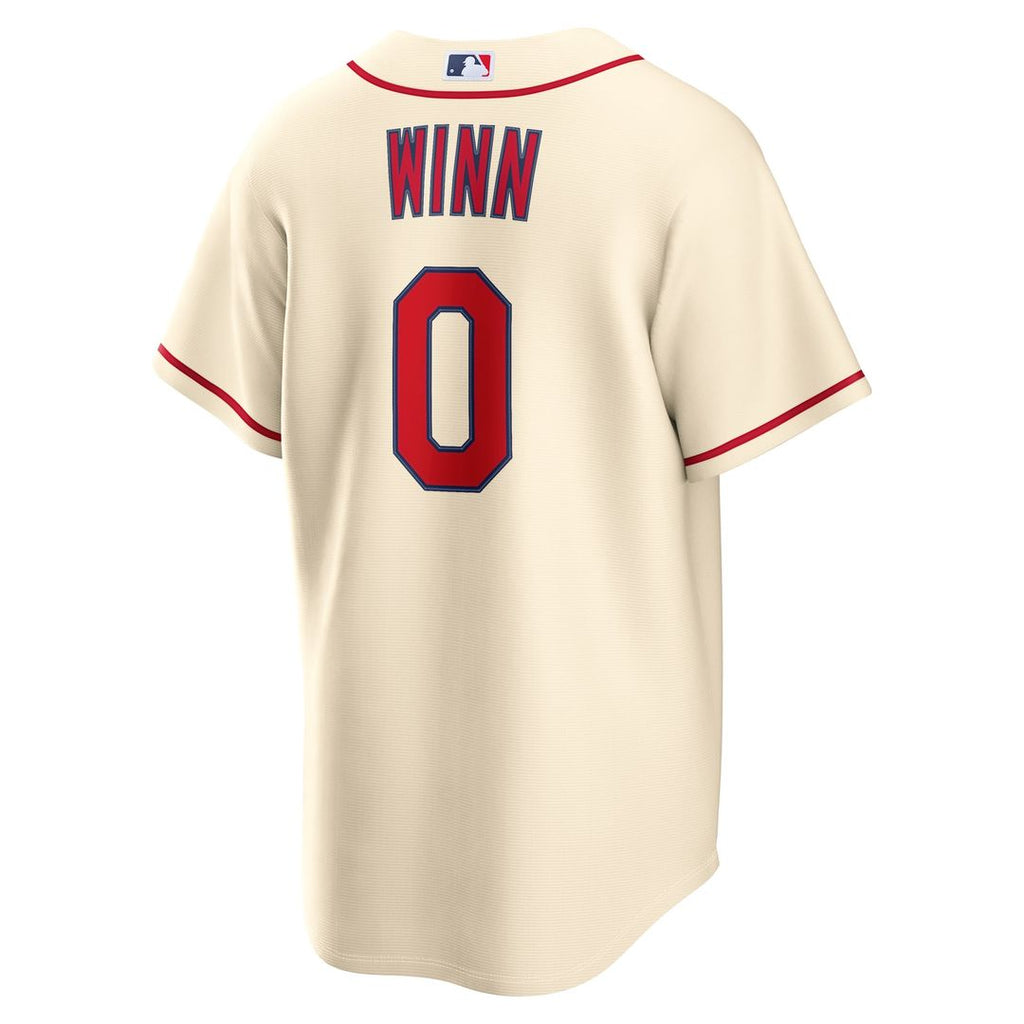Men's St. Louis Cardinals Masyn Winn Nike Light Blue Alternate Replica Jersey