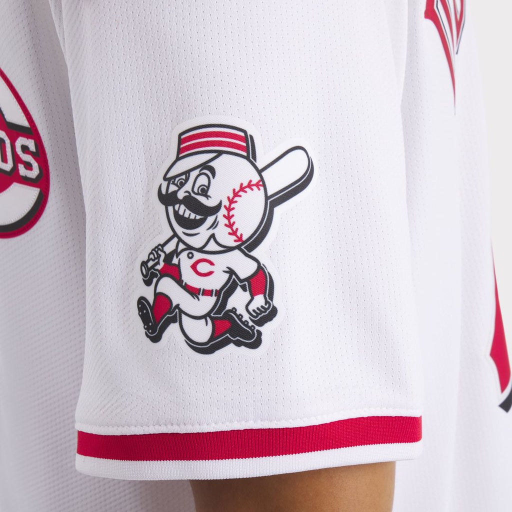 Men's Cincinnati Reds Elly De La Cruz Nike Gray Road Limited Player Jersey