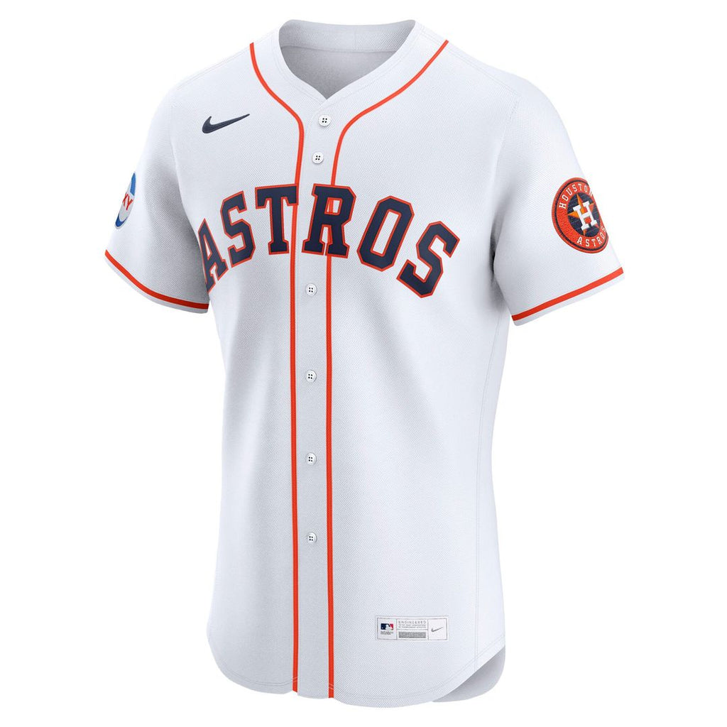 Men's Houston Astros Nike White Home Elite Jersey