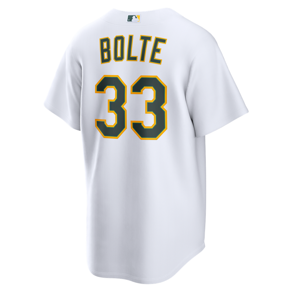 Men's Athletics Henry Bolte Nike White Home Replica Jersey