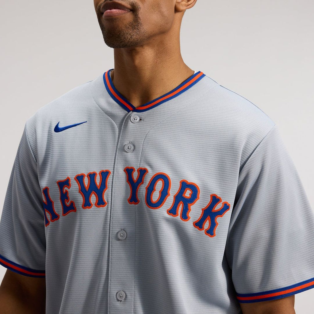 Men's New York Mets Juan Soto Nike Gray Road Replica Jersey