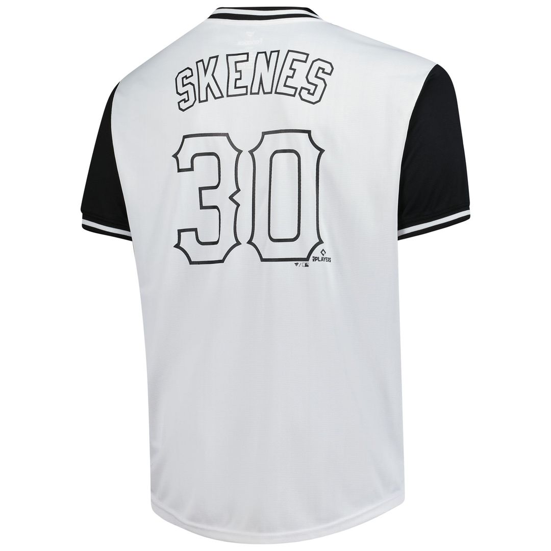 Men's Pittsburgh Pirates Paul Skenes Profile White Big & Tall Name & Number Jersey