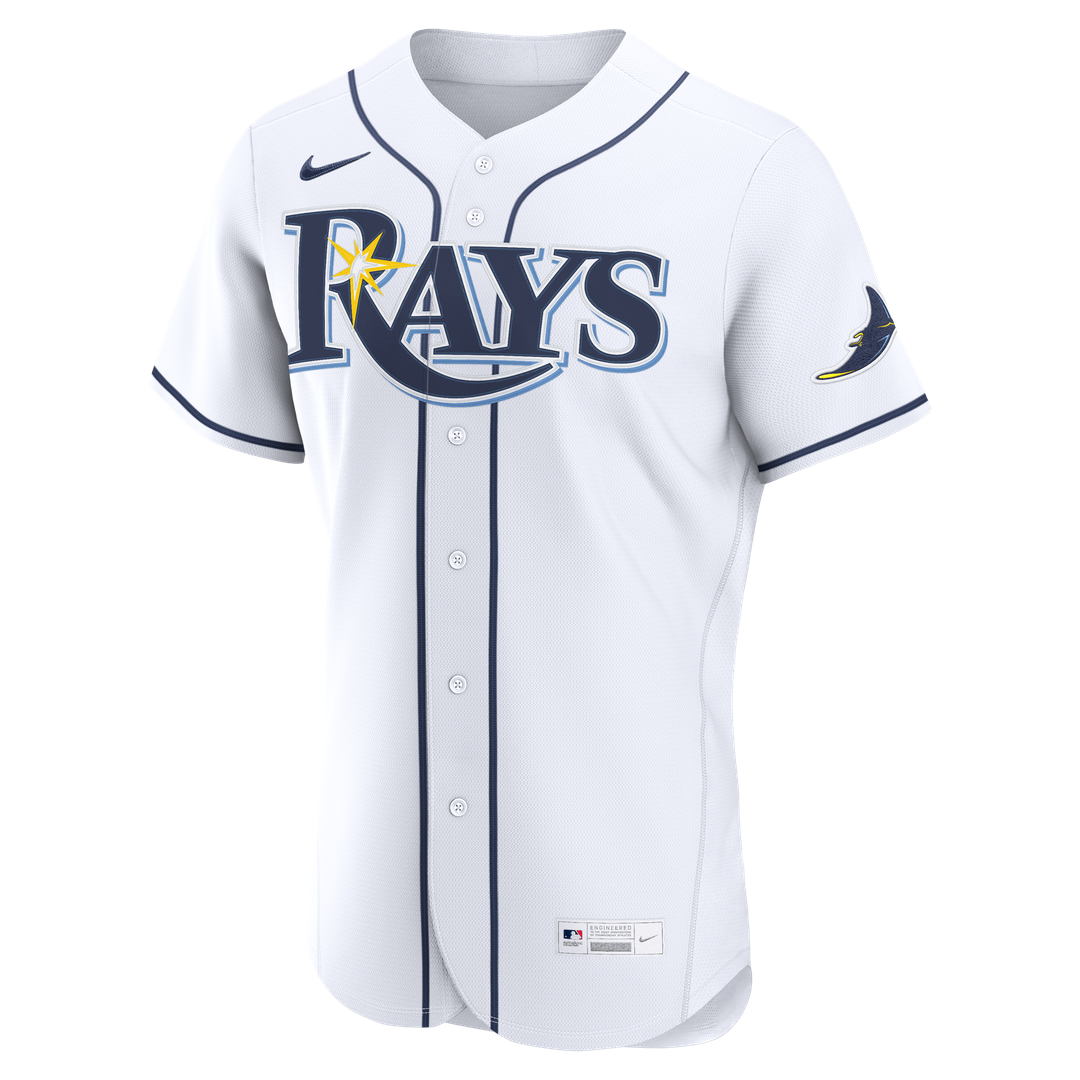Men's Tampa Bay Rays  Nike White Home Authentic Jersey