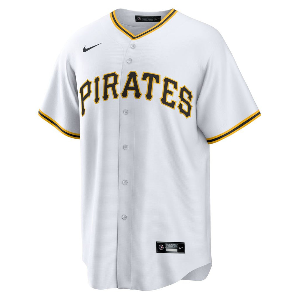 Men's Pittsburgh Pirates Nike White Home Replica Team Jersey