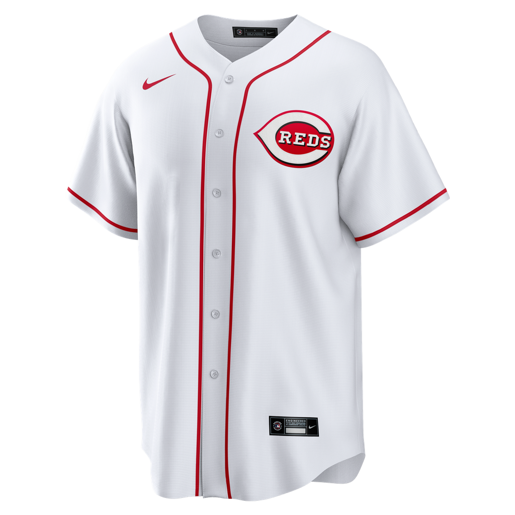 Men's Cincinnati Reds Nike White Home Big & Tall Replica Jersey