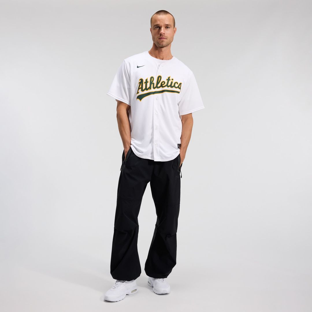 Men's Athletics Nike White Home Replica Team Jersey