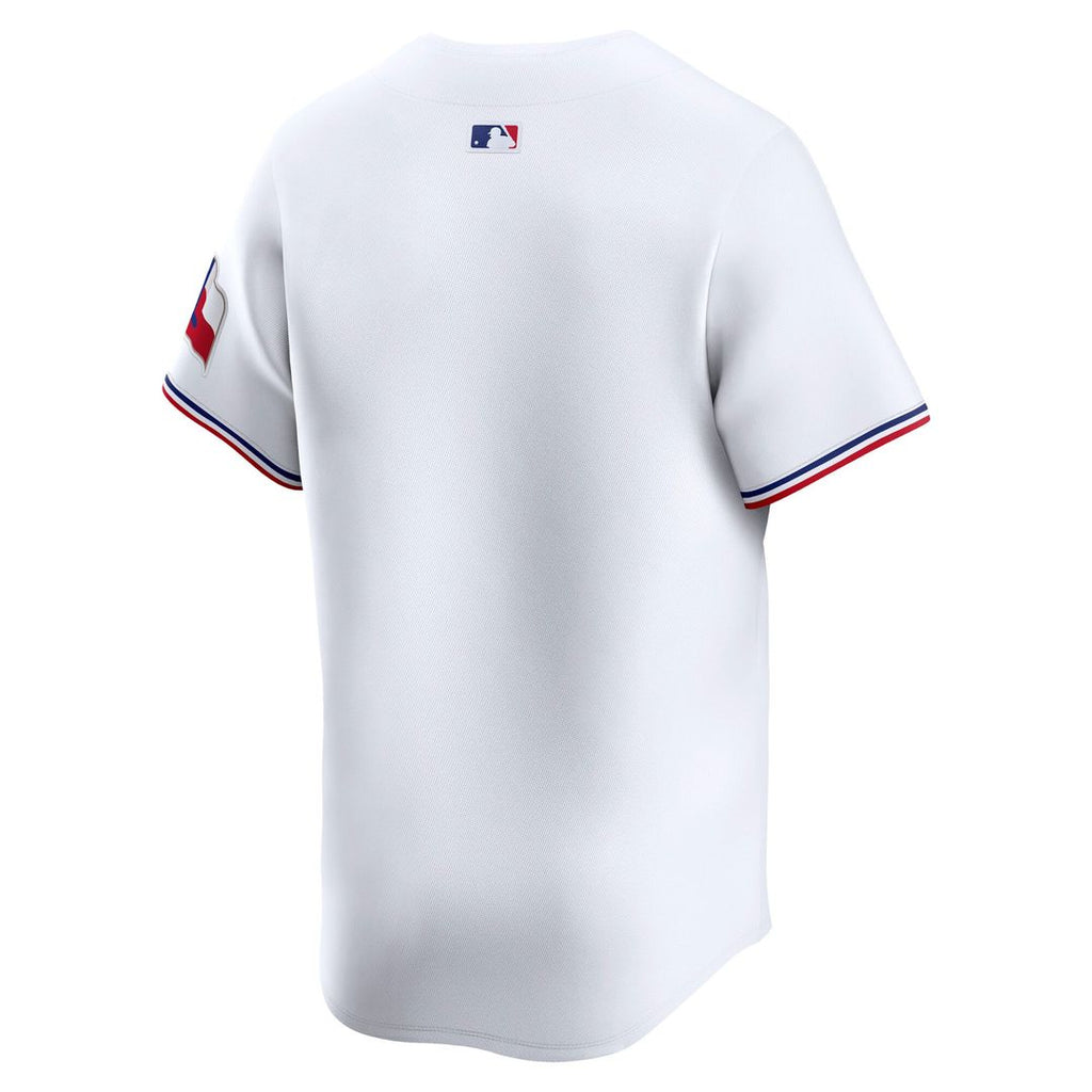 Men's Texas Rangers Nike White Home Limited Jersey