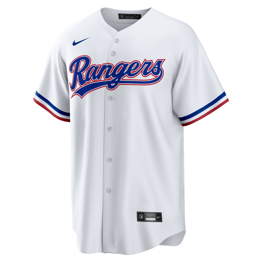 Men's Texas Rangers Nike White Home Big & Tall Replica Jersey