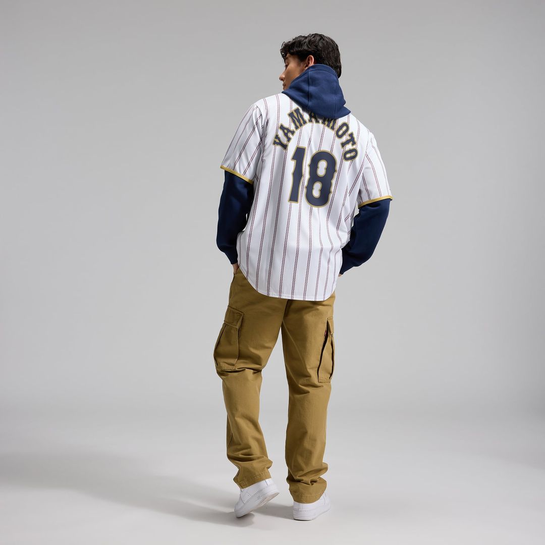 Men's Japan Baseball Yoshinobu Yamamoto Nike White 2026 World Baseball Classic Home Stadium Jersey