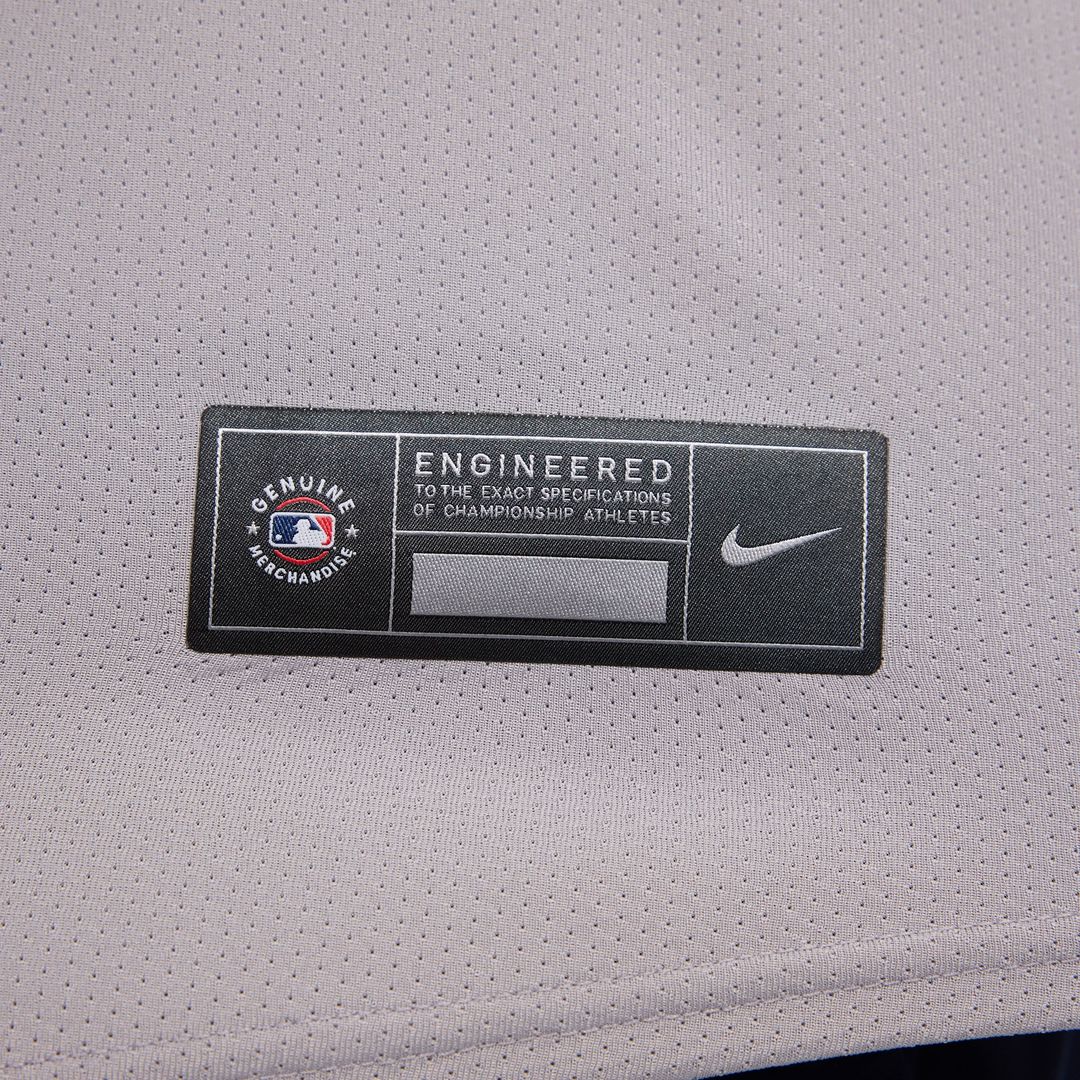 Men's Atlanta Braves Ozzie Albies Nike Gray Road Limited Player Jersey