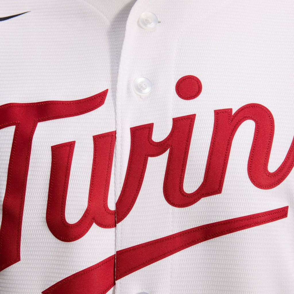 Men's Minnesota Twins  Nike White Home Replica Team Jersey