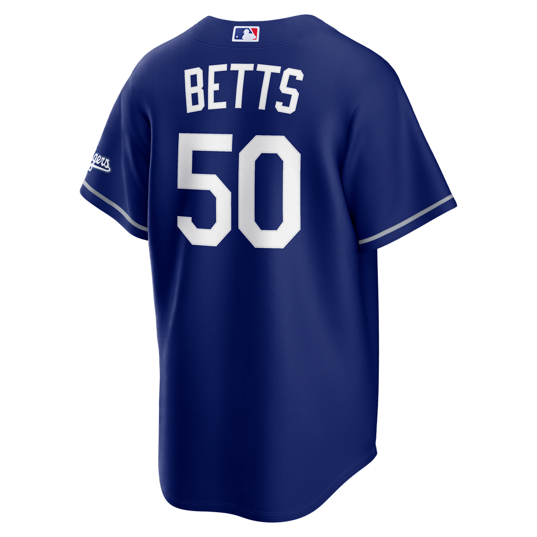 Men's Los Angeles Dodgers Mookie Betts Nike Royal Alternate Stadium Jersey