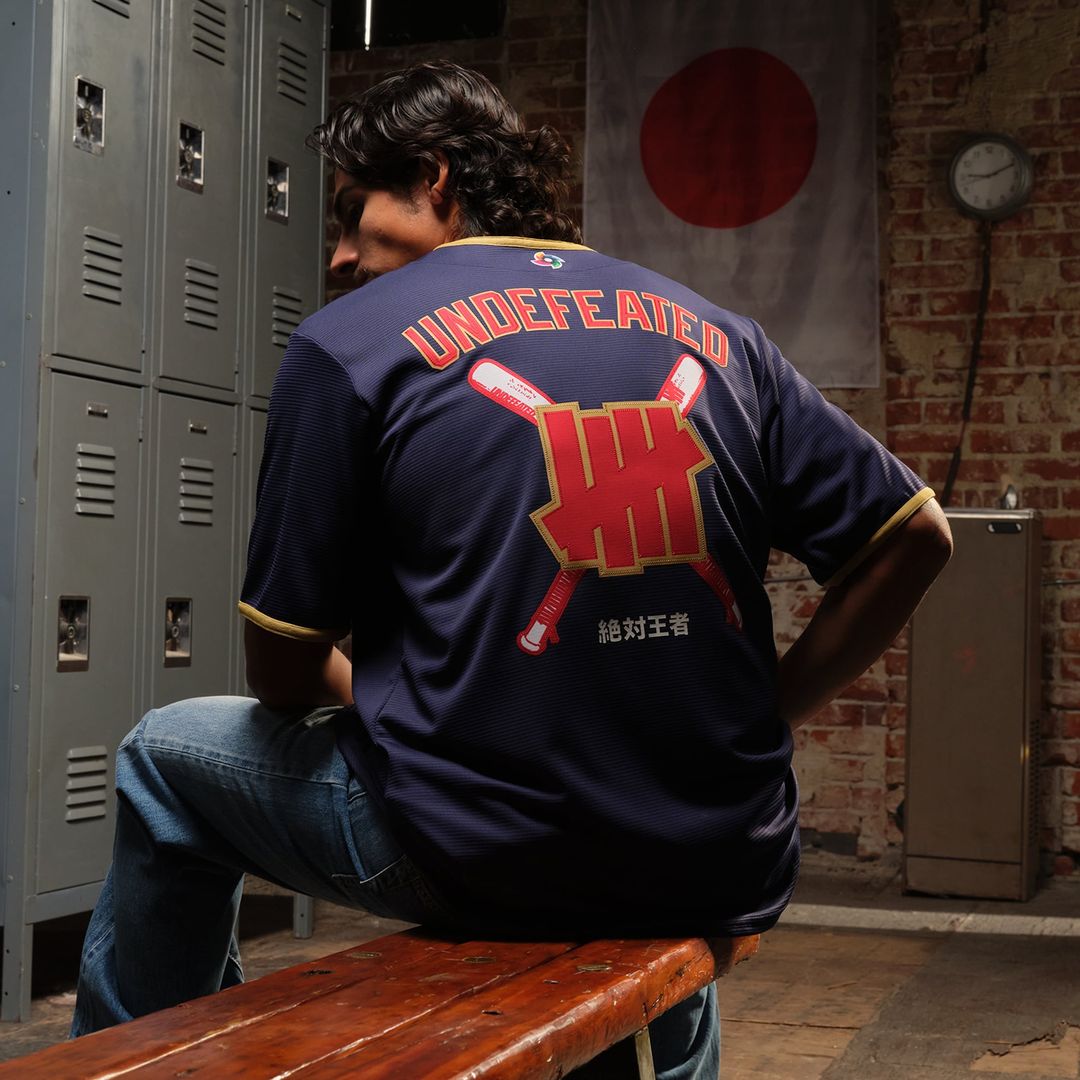 Men's Japan Baseball Nike x Undefeated Navy 2026 World Baseball Classic Stadium Jersey