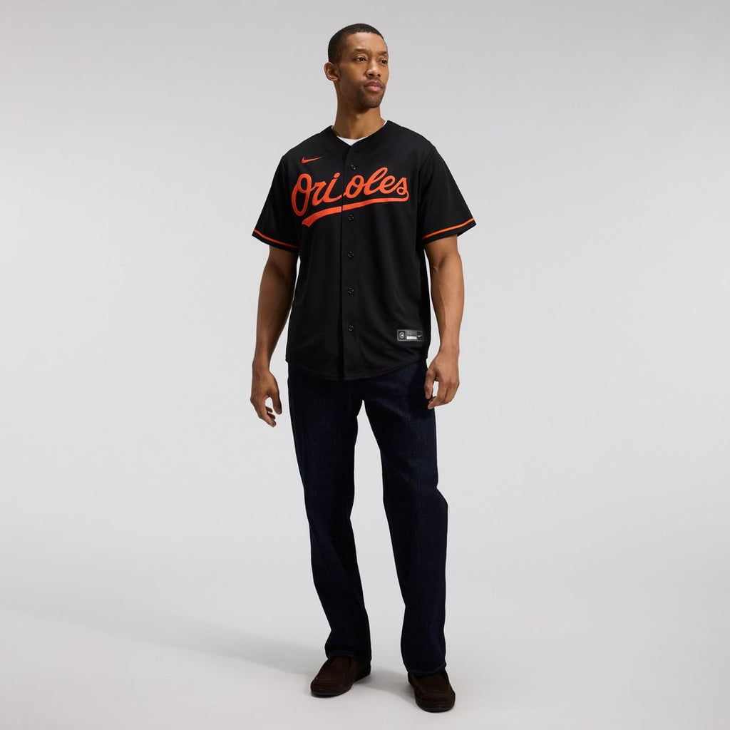 Men's Baltimore Orioles Nike Black Alternate Replica Team Jersey