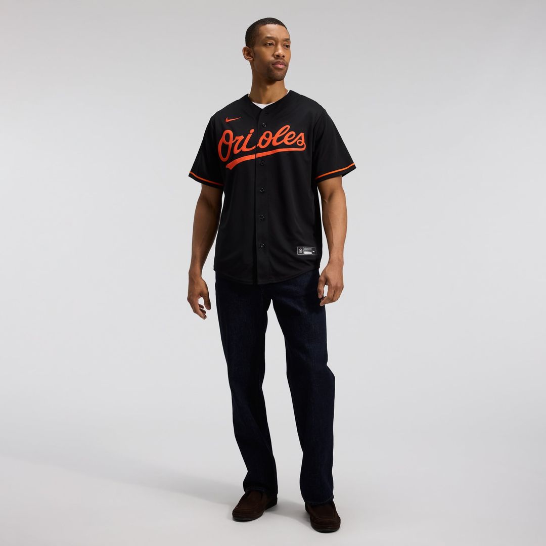 Men's Baltimore Orioles Nike Black Alternate Replica Team Jersey