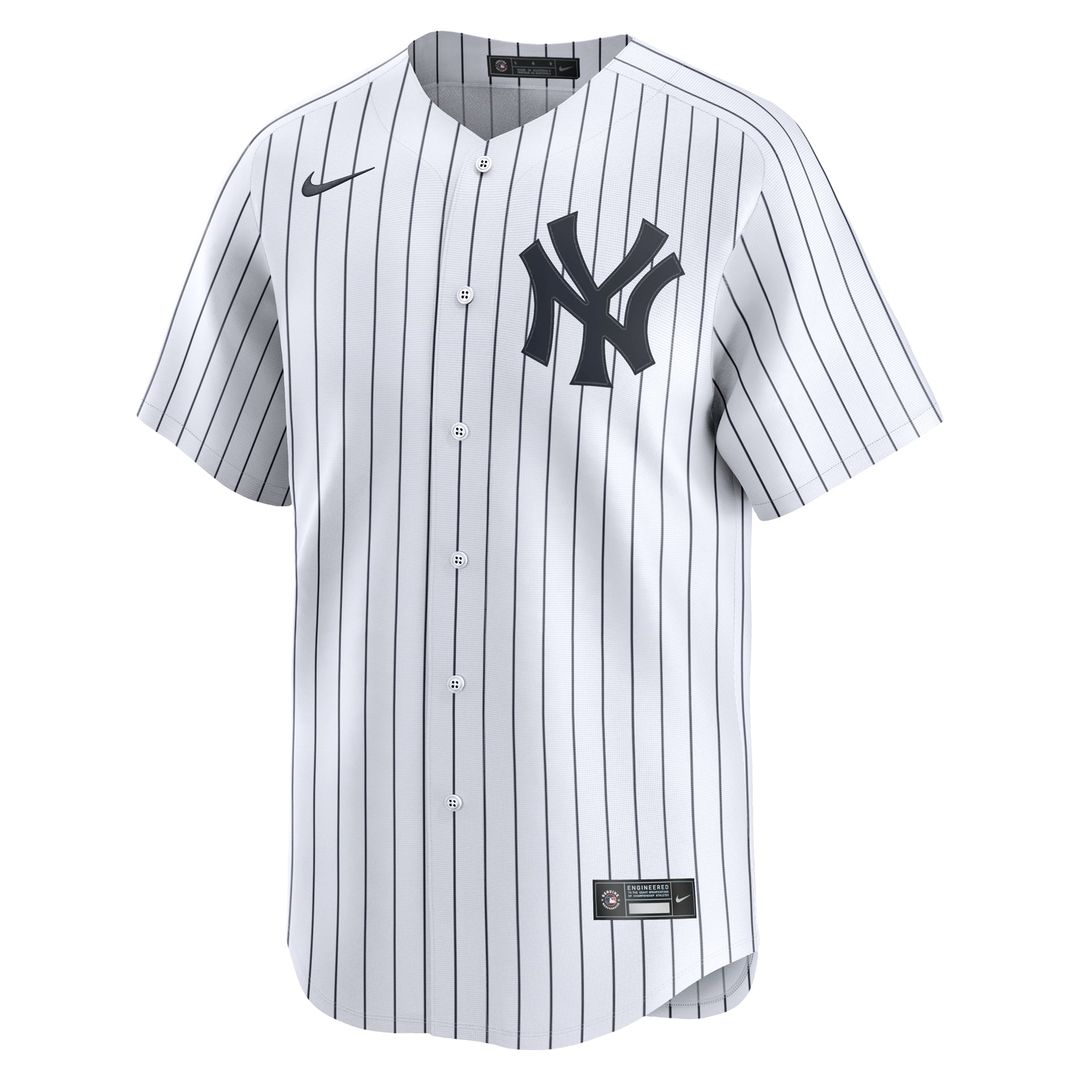 Men's New York Yankees Giancarlo Stanton Nike White Home Limited Player Jersey