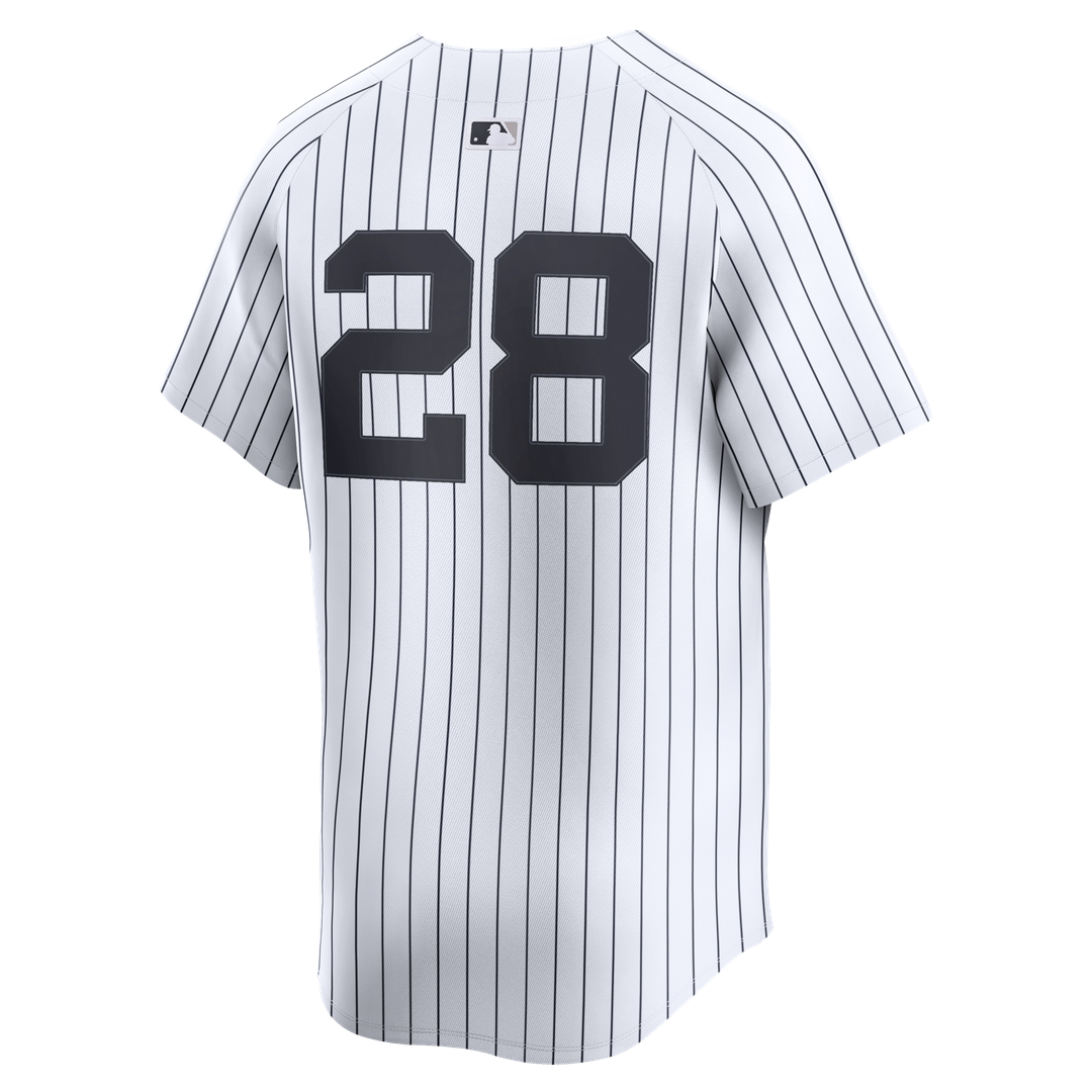 Men's New York Yankees Austin Wells Nike White Home Limited Player Jersey