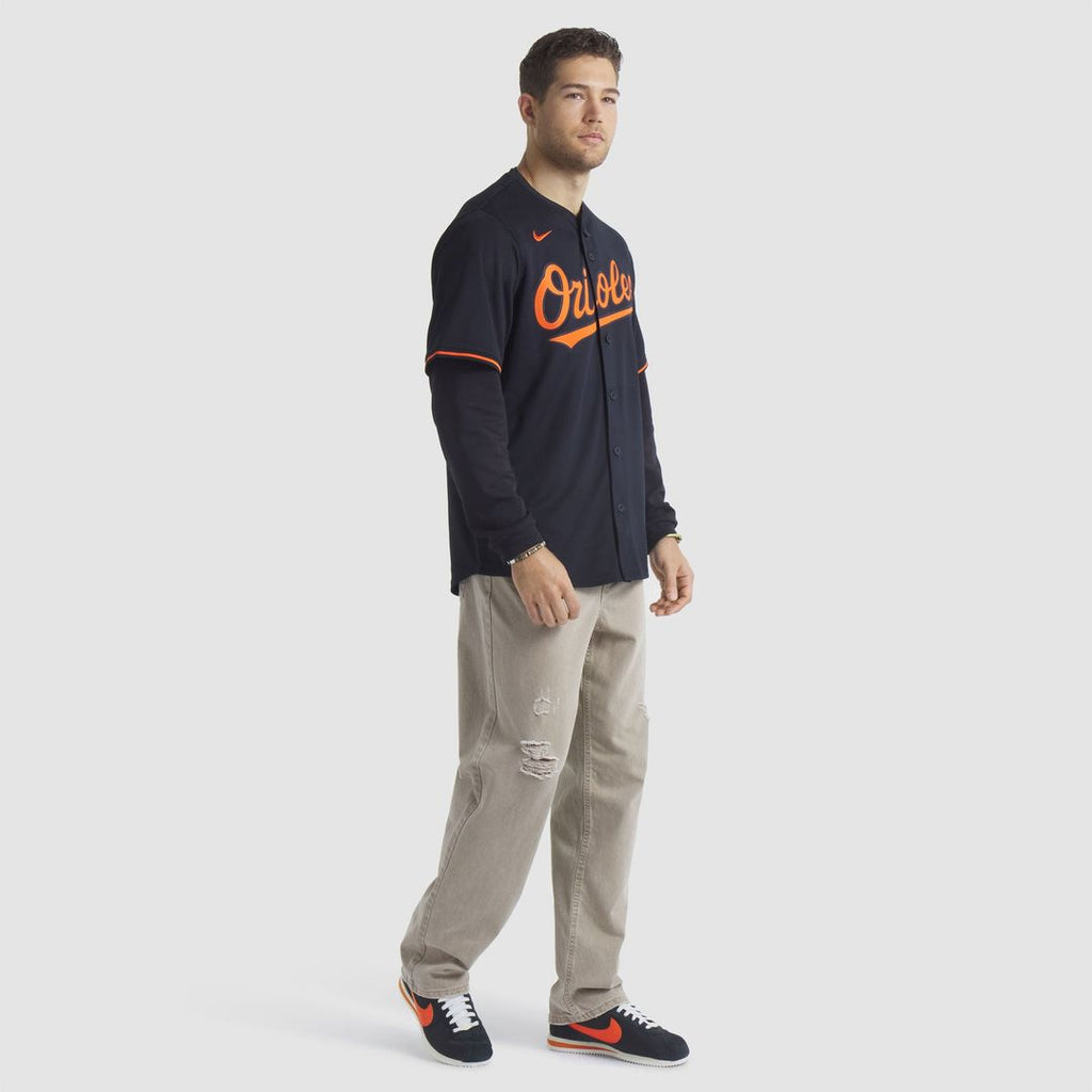 Men's Baltimore Orioles Gunnar Henderson Nike Black Alternate Limited Player Jersey