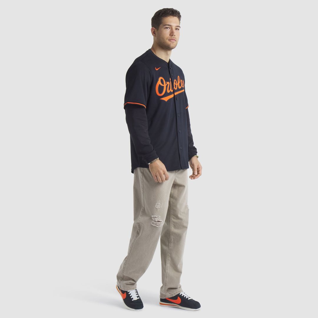 Men's Baltimore Orioles Gunnar Henderson Nike Black Alternate Limited Player Jersey